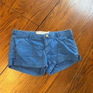 VTG Y2K Abercrombie & Fitch womens low rise shortie shorts 00 waist 24